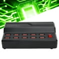 thumbnail image 1 of Estación De Carga USB, Bloque De Base De Carga Rápida De 10 Puertos Para Teléfonos Móviles Para Mp3 Mp4 Dv Manos Libres, 1 of 7