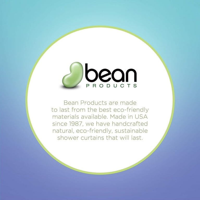 Shower Curtain, Eco-Friendly Organic Cotton Curtains Bathroom 