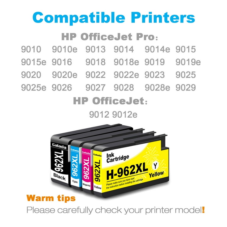 Ink for HP Officejet Pro 9015 9015E 9025 9025E 9018 9010 9012 9022