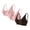 A1_AN, variant on Women'S 3Pc Leopard Print Wireless Push Up Bra Spaghetti Strap Seamless Full Coverage Support Bra Soft Stretchy Comfortable Everyday No Underwire T-Shirt Bra Deep V Bralette Ao M