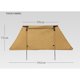 thumbnail image 5 of plegable parabrisas, Camping portátil al aire libre de cocina parabrisas para exterior, senderismo, , Viajes Sunnimix parabrisas de la estufa del campamento, 5 of 8