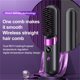 thumbnail image 2 of Pisexur Belleza Maquillaje Cepillo alisador de pelo mejorado 2026, peine alisador de pelo portátil de calentamiento rápido para mujeres, viaje, 4 temperaturas ajustablespara mujeres y hombres, 2 of 9