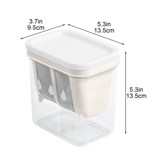 LEHOZIHEQ Greek Yogurt Strainer, Large Capacity Homemade Yogurt Maker, Easy to Drain Yogurt, for Soup, Fruit Juice, Coffee, Soybean Milk