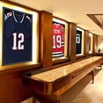 thumbnail image 3 of Jersey Frame Display Case, Large Shadow Box, Sports Jersey Display Case Set of 4, 3 of 5