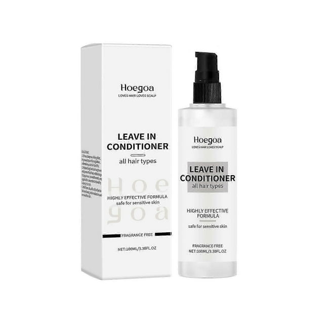 Leave-In Conditioner Essence Improves Dry And Frizzy Hair, Restores And Nourishes Hair