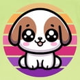 thumbnail image 3 of CafePress - Cute Puppy Dog Retro Sunset T Shirt - Infant T-Shirt, 3 of 4