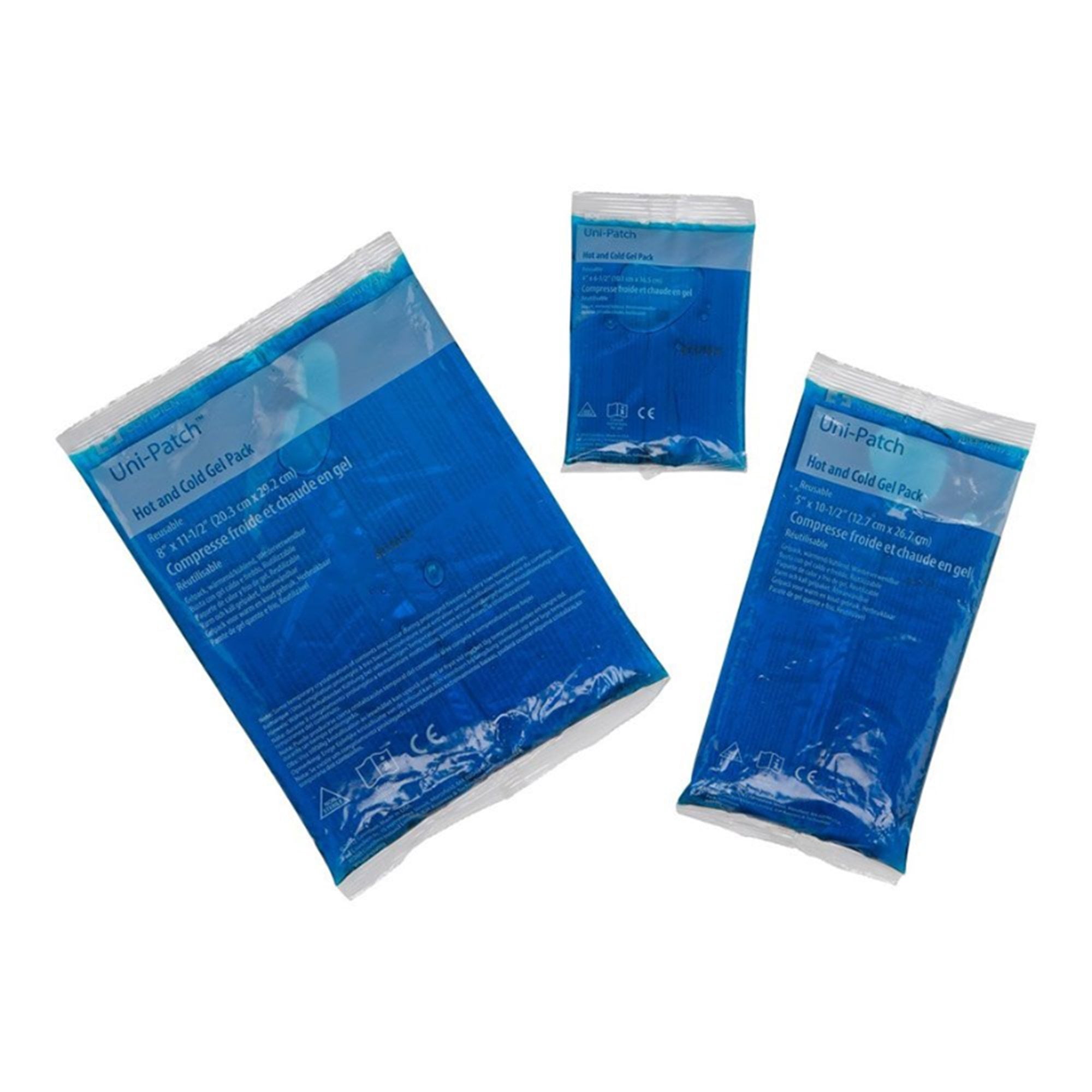 Uni-Patch Reusable Plastic / Gel 5 X 10-1/2 Inch Hot / Cold Pack MH73912 12 per Case