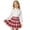 Back to School-Watermelon Red, variant on RTKFRFLM School Uniform for Girls Basic Pleated Skirt Classic Preppy Short Tennis Skirt Back to School Uniform Bottoms Girls Back to School Clothes
