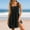 Black, variant on Summer Dresses For Women 2025 Sevevn Womens Summer Casual Square Neck Sundresses Cover up Flowy Tiered Sleeveless Mini Dress Beach Vacation Outfits