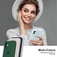 thumbnail image 6 of iPhone 11 Case, Phone Case iPhone 11, Slim Thin Cute Heart Silicone Design Shockproof Protective Soft Bumper Drop Protection Girls Women Boys Men iPhone 11 6.1" 2019 Cover, Light Blue, 6 of 14