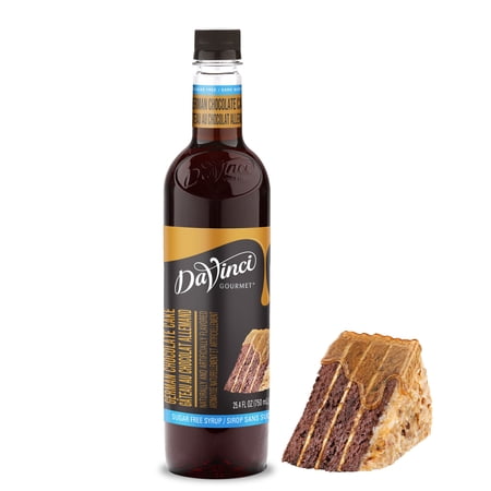 DaVinci Gourmet Sugar-Free German Chocolate Cake Syrup, 25.4 Fluid Ounces (Pack of 1)