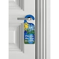 thumbnail image 2 of Do Not Disturb Door Knob Hanger Sign - Van Gogh: Lilacs, 2 of 3