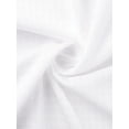 thumbnail image 6 of DARING DIVA Bathrobe Waffle Terry Shawl Collar Tie Short Sleeve S White, 6 of 7