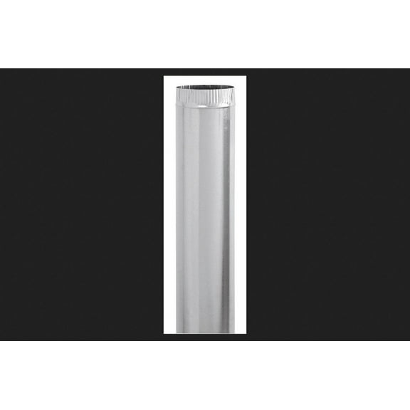 Imperial Manufacturing 5 in. Dia. x 24 in. L Galvanized Steel Furnace Pipe