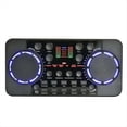 thumbnail image 1 of Mezclador de Estudio para Transmisión en , Grabación de Canto, Reducción de Ruido, Tarjeta de Sonido Externa Portátil con Bluetooth para Teléfono y Computadora., 1 of 5