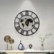 thumbnail image 3 of Mapa creativo Reloj de pared decorativo de hierro forjado, 3 of 4