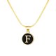 thumbnail image 1 of 26 Collar Inicial Forma Redonda 26 Alfabeto Cadena Collar A Z 26 Alfabeto Inicial Collares de Oro para Mujeres Niñas, 1 of 2