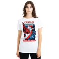 thumbnail image 3 of Captain America : Brave New World T-Shirt Adulte Rouge Hulk Punch, 3 of 6