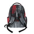 thumbnail image 3 of Whosucclay Red Graffiti Ar School Bookbag with Lightweight Large Capacity Daypack, Washable 17 Inch Knapsack with Front Pocket for High School Elementary School, 3 of 8