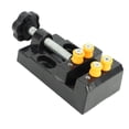 thumbnail image 2 of Mini Bench Vice Clamp Aluminum Alloy Mini Flat Clamp Opening Parallel Table Vise for DIY Sculpture Craft Carving Tool, 2 of 14