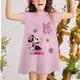 thumbnail image 1 of Vestido de Minnie Mouse de Disney, vestidos infantiles elegantes para niñas, cumpleaños, Pascua, Cosplay, disfraz de chico, ropa para niñas pequeñas, 4T Gao Jinjia LED, 1 of 2