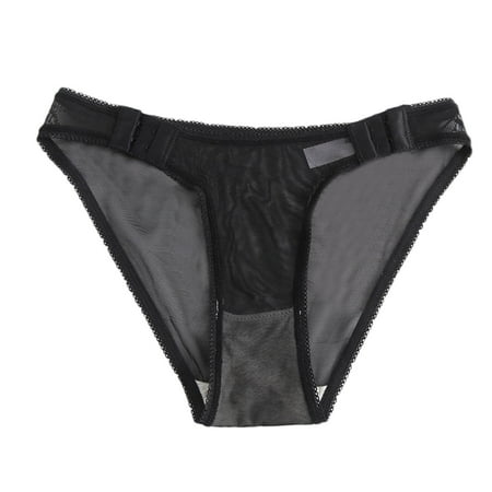 

dmqupv No Line Panties for Women Bikini Fashion Lace Lingerie Underwear Lace Bow Pants Surprise Underwear Pack for Women Black Small