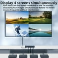 thumbnail image 5 of HDTV Signal Switcher 4 Input 1 Output with Remote 1080P 60Hz to 4K 30Hz Resolution HDTV 4x1 Multi-viewer, 5 of 11