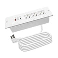 thumbnail image 1 of 4 LEAF Regleta de Enchufes Empotrada USB C 65W,Enchufe de Escritorio Empotrable 3 Tomas 3 USB (PD 65, 1 of 7