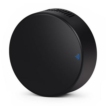 WiFi Smart IR Remote Control Universal Mini IR Remote Control with Temperature and Humidity Sensor for TV Air Conditioner Real-Time Monitoring Timer and Automatic Trigger Works with Alexa/Google Home