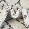 thumbnail image 3 of Unique Loom Paxon Trellis Collection Area Rug - Maeve (7' 10" Round Ivory Black/Ivory), 3 of 7