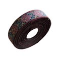 thumbnail image 3 of veasfak Jacquard Ribbon Retro Embroidered Ribbon for DIY Pillowcase Shirt Decoration 3cm width x 5m, 3 of 9