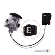 Genrics Rear License Plate Tag Bracket &Light For Jeep Wrangler Jk 2007 To 2017 2018