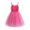 Rose Red, variant on Uccdo Toddler Baby Girls Sleeveless Tutu Dress Little Girls Party Princess Dresses Infants Layered Tulle Sundress 9M-8T