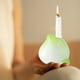 thumbnail image 5 of Candelabro de cerámica práctico con adorno de melocotón colorido personalizado para mesa de casa, decoración romántica para cenas a la luz de las velas, candelabro de cerámica, 5 of 6