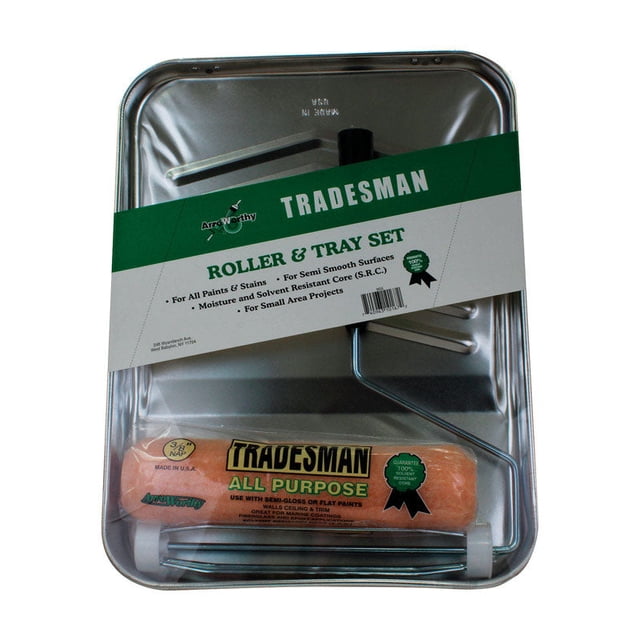 Kit de bandejas de pintura Arroworthy Tradesman, metal, 23 x 23 cm, paquete de 3 unidades, 4 litros