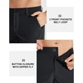 thumbnail image 3 of Pantalones de golf Libin, ligeros y resistentes al agua para hombre, color negro, 3 of 7