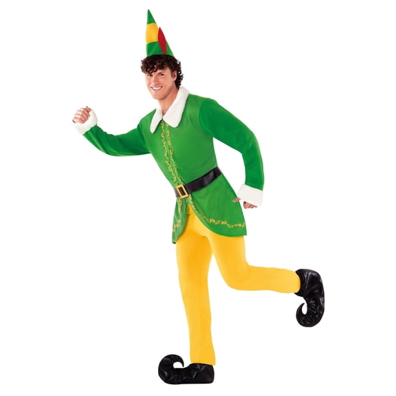 Morph Christmas Elf Suit Mens Halloween Costume for Men Green XX-Large