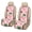 Black Tree Stars, variant on CHAQLIN Colorful Tie-Dye Patterns Quilted Car Front Seat Covers, Easy Installation Polyester Car Seat Covers 2 Pcs Non-Slip Vehicle Seat Protector for SUV