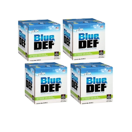 BlueDEF Diesel Exhaust Fluid Synthetic Urea Deionized Water 2.5 Gallon (4
