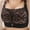 Black, variant on Type Thin Mould Cup Middle and Old People Comfortable Underwear Four Of Buttons Women's Bra Women Bras