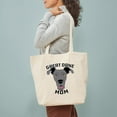 thumbnail image 3 of CafePress - Great Dane Mom Tote Bag - Unisex Canvas Tote Bag, Beige, 1-Piece, 3 of 7
