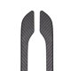 thumbnail image 3 of 4x Cubierta de la manija de la puerta del automóvil Etiqueta protectora L y R, Decoración exterior Izquierda y derecha Envoltura de ajuste para Tesla Fibra de carbono mate Macarena Tapa de cubierta de manija de puerta, 3 of 3