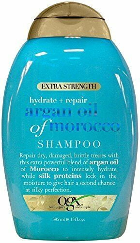 OGX Hydrate & Repair Extra Strength Argan Oil Morocco Shampoo, 13oz, 2-Pack