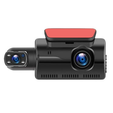 xuyanhg Clearance 1080P Dual Camera Dash Cam for Cars, Driving Recorder with IR Night Vision, Loop Recording, Wide Angle Lens - 3.0 Inch IPS Screen