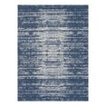 thumbnail image 3 of Unique Loom Decatur Collection Area Rug - Static (7' 5" x 10' Rectangle Navy Blue/Ivory), 3 of 7