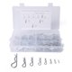 thumbnail image 1 of Kenally 181 unids/set pasador de pelo RV portátil anticorrosivo liberación rápida automóvil camión remolque barco R Clip accesorios de enganche Accesorios para vehículos recreativos Kenally VI016263-00B, 1 of 6