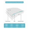thumbnail image 5 of Teal Ombre Queen Size Down Alternative Comforter, Lightweight Comforter Quilt Bedding Set with Pillow Shams Summer Minimalist Ocean Waves All Seasons Bed Comforter Duvet Insert 90"x96", 5 of 7