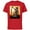 Red, variant on Star Wars The Bad Batch Mercenary Team Poster Art- Short Sleeve Cotton T-Shirt for Adults - Customized-Black