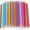 Multicolor, variant on 100Pcs 8.1in Food-Grade PP Flexible Bendable Elbow Drinking Straws, Random Multi-Color Striped Disposable Curved Straws for Milk Tea Juice Coffee Party Daily Beverage Use
