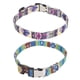 thumbnail image 4 of Collar Para Mascotas Collar De Perro Colorido Collar De Perro De Doble Capa Collar De Gato Suave Collar Ajustable Para Mascotas Perro Gato Colorido Suave Collar De Doble Capa Con YLSHRF Punto azul + patrón de mosaico M, 4 of 8